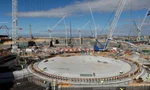 Công trường xây dựng nhà máy điện hạt nhân Hinkley Point C. (Ảnh: Reuters)
