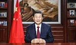 Ông Tập trong bài phát biểu trước năm mới. (Ảnh: Xinhua)