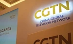 Logo của CGTN. (Ảnh: Straitstimes)