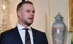 Ngoại trưởng Lithuania Gabrielius Landsbergis. (Ảnh: Reuters)