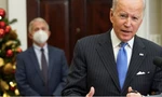 Tổng thống Mỹ Joe Biden phát biểu tại Nhà Trắng ngày 29/11. (Ảnh: Reuters)