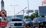 Hình ảnh lần đầu thử nghiệm thu phí tự động vào sân bay Tân Sơn Nhất
