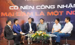 Tọa đàm trực tuyến: Có nên công nhận mại dâm là một nghề?, do báo Tiền Phong tổ chức chiều 5/4​. Ảnh: Mạnh Thắng.
