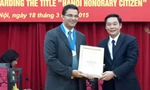Tặng danh hiệu 'Công dân danh dự Thủ đô' cho một người Mỹ