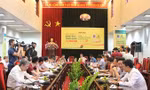 Quang cảnh buổi họp báo.