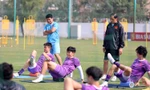 Tuyển Việt Nam tập luyện ngay sau khi trở về nước