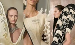 Schiaparelli gây sốc với thiết kế đầm dạ hội được tạo thành từ các bo mạch chủ