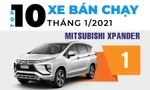 Top 10 mẫu xe bán chạy nhất tháng 1
