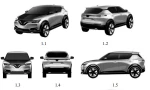 Hai mẫu SUV mới của VinFast lộ diện thiết kế