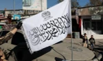 Xe đi tuần của Taliban ở Kabul. Ảnh: Reuters