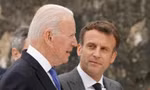 Tổng thống Mỹ Joe Biden và Tổng thống Pháp Emmanuel Macron. Ảnh: Reuters