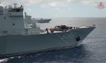 Tàu hải quân Nga và Trung Quốc diễn tập phối hợp trên Thái Bình Dương