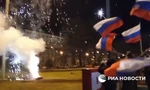 Donetsk, Lugansk bắn pháo hoa ăn mừng khi được Nga công nhận 