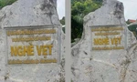 Xôn xao tấm biển 'Bộ Văn hóa, Thể thao và Du lịch Thanh Hóa' ở di tích lịch sử quốc gia