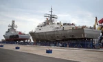 Các tàu hộ tống lớp Karakurt là Askold và Tsiklon tại nhà máy đóng tàu Zaliv. Ảnh: Naval Post