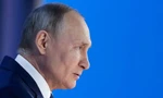 Tổng thống Nga Putin trong sự kiện ngày 21/4. Ảnh: Tass
