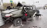 Tình báo Ukraine nói một thiếu tá quân đội Nga thiệt mạng trong vụ nổ xe ở Luhansk