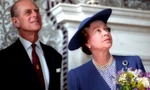 Hoàng tế Philip và Nữ hoàng Anh Elizabeth trong bức ảnh chụp năm 1990. Ảnh: Reuters