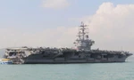 Tàu sân bay Mỹ xuất hiện trên biển Philippines giữa lúc Trung Quốc tập trận