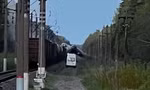 Thêm một đoàn tàu trật bánh do phá hoại ở khu vực Nga giáp Ukraine