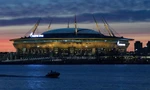 Sân vận động Gazprom-Arena ở St Petersburg (Nga). Ảnh: RIA