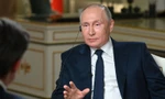 Ông Putin trong cuộc phỏng vấn với NBC. Ảnh: AP