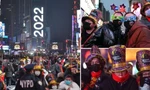 Giây phút 15.000 người đếm ngược đón năm mới ở New York