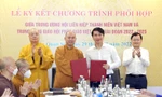 Hội LHTN Việt Nam và Giáo hội Phật giáo Việt Nam ký kết chương trình phối hợp