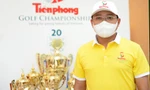 Gương mặt trẻ Việt Nam tiêu biểu năm 2020 Nguyễn Trung Đức tham gia giải Tiền Phong Golf Championship. Ảnh: Dương Triều