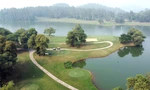 Sân đấu Tiền Phong Golf Championship 2021 từ trên cao