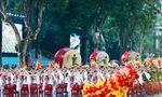 Gặp gen Z đánh trống sấm, múa cờ đại dịp đại lễ mừng non sông