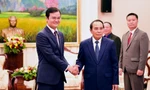 Đoàn đại biểu cấp cao Trung ương Đoàn TNCS Hồ Chí Minh tiếp kiến Phó Chủ tịch nước Lào