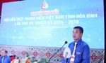 Anh Nguyễn Duy Tư tái cử làm Chủ tịch Hội LHTN Việt Nam tỉnh Hòa Bình khóa VII