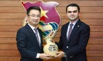 Bí thư Trung ương Đoàn tiếp đoàn đại biểu Đảng Azerbaijan Mới