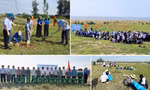 Đội hình tình nguyện ứng dụng công nghệ sinh học bảo vệ môi trường