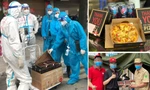 Bếp ăn thiện nguyện đưa pizza, sandwich... tiếp sức tuyến đầu chống dịch