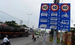Dỡ bỏ biển báo hạn chế tốc độ dưới 50km