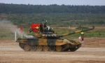 Kíp xe tăng của Việt Nam tại Army Games 2020. (Ảnh: Trần Hiếu/TTXVN)