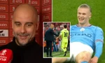 HLV Guardiola: 'Tôi thay Haaland để ngăn cậu ấy phá kỷ lục ghi bàn của Messi' 