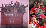Liverpool diễu hành ăn mừng sau thất bại tại chung kết Champions League 