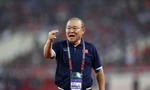 Ảnh: Cảm xúc của HLV Park Hang-seo trong trận đấu cuối cùng trên sân Mỹ Đình 