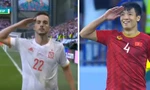 Sao Tây Ban Nha 'sao chép' y chang pha ăn mừng của trung vệ Bùi Tiến Dũng