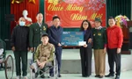 Ngân hàng BIDV và Báo Tiền Phong tặng quà Tết thương bệnh binh tỉnh Thái Bình
