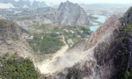 Mỏ đá tại núi Trại Sơn, xã An Sơn (huyện Thủy Nguyên, TP Hải Phòng).