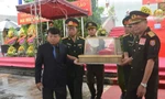 An táng 7 hài cốt liệt sỹ hy sinh ở Lào 