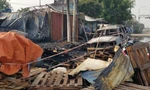 Cháy lớn tại bãi phế liệu, ô tô và nhiều tài sản bị thiêu rụi
