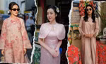 Loạt "nàng dâu hào môn" từ Hà Tăng tới Đỗ Mỹ Linh đều chuộng kiểu áo dài này