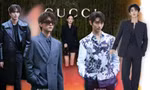 Trương Lăng Hách, Tống Uy Long khiến dân mạng "sốc visual" tại triển lãm Gucci