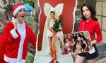 Mỹ nhân Việt lên đồ đón Giáng sinh: Thùy Tiên, Tiểu Vy, Tường San diện "đồng phục"
