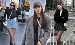 Đỗ Thị Hà phối đồ tối giản vẫn "ăn điểm" trong chuyến du lịch Nhật Bản